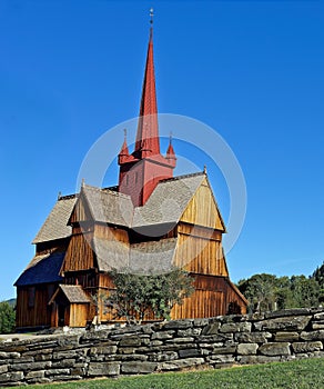 Stabkirche in Norwegen photo