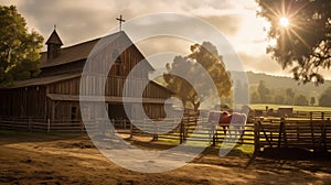 stable horse farm barn