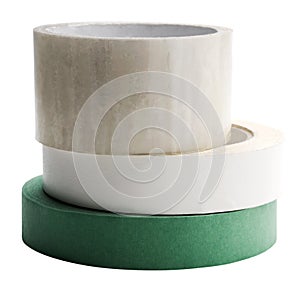 Stack of adhesive tapes