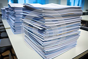 a stack of aerospace regulation paper documents