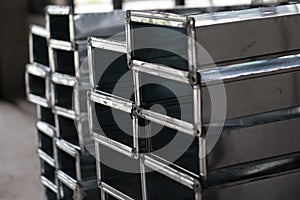 Stack of Air Condition Ducting in Construction Site