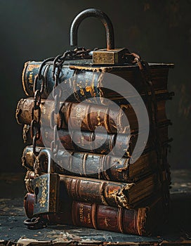 Forbidden Knowledge Locked in Old Tomes