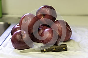 Stack of Apples - Ready to Make Pie