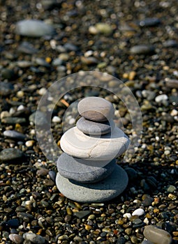 Stack of balanced stones