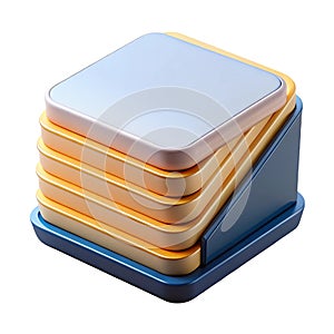 Blank notecards with fine border design