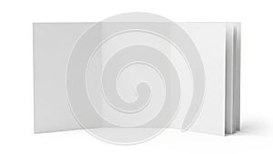 Stack of blank white paper sheets