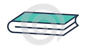 Stack of Books for Education Learning Resources, vector design Generative AI