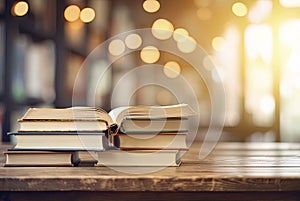 stack of books on the table old books on the table stack of books