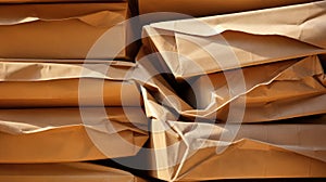 stack brown paper bag texture