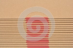 Stack of brown paper bags