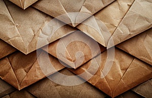 A Stack of Brown Paper Envelopes