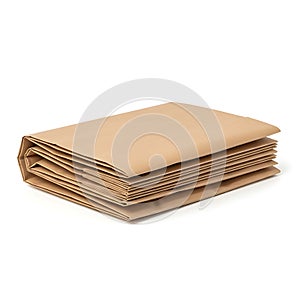 Stack of brown paper envelopes