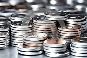 a stack of button cell batteries