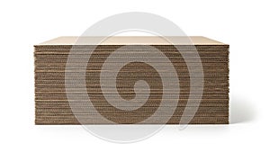 Stack of cardboard sheets