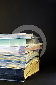 Stack of catalogues 02