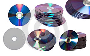Stack of Cd or DVD roms