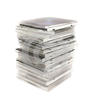 Stack of cds