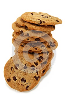 Stack Of Chocolate Chip Cookies