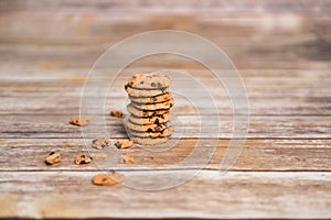 Stack of Chocolate Chip cookies