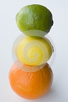 Stack Of Citrus Fruit