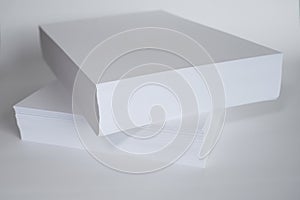 Stack of Clean White Office Paper