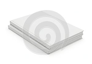 Stack of clean, white printer paper ready for use