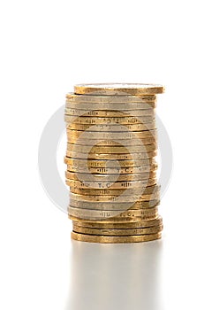 stack of coins