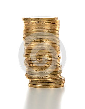 stack of coins