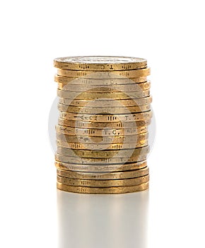 stack of coins