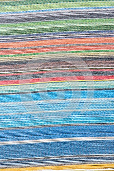 stack of colorful magazines or documents - paper