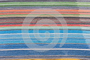 stack of colorful magazines or documents - paper