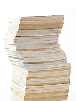 Stack of comic books
