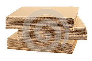 Stack Of Corrugated Board