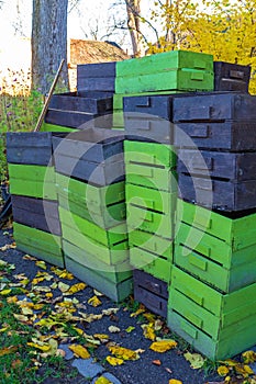 Stack Crates Boxes