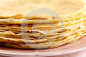 Stack of crepe