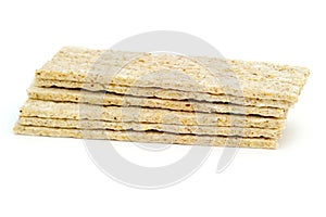 Stack of crispbread