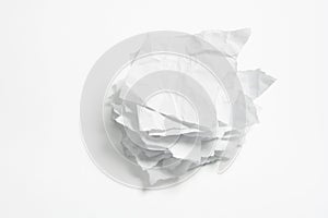 Stack of Crumpled Papers