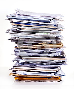 Stack of documents