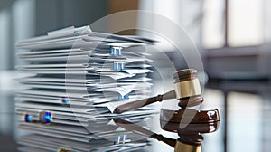 The Gavel and Documents.AI generated image