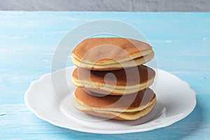 Stack dorayaki Japanese Pancake Sandwich