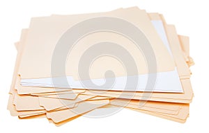 Stack of File Folders