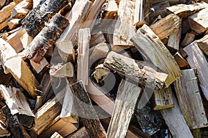 Stack of firewood