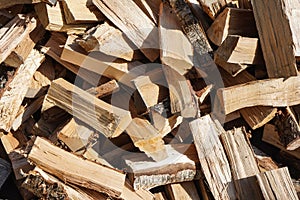 Stack of firewood