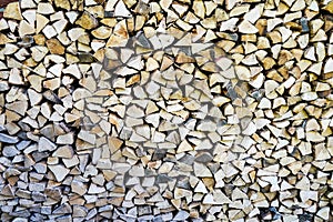 Stack of firewood