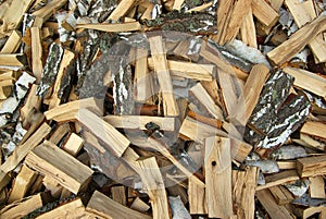 Stack of firewood