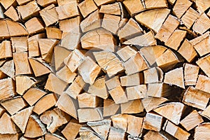 Stack firewood