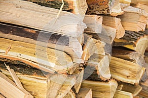 stack of firewood