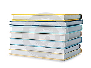 Stack of hardcover books