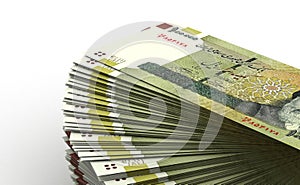 Stack of Iranian Rial