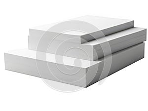 Stack of lightweight insulation foam panels for construction